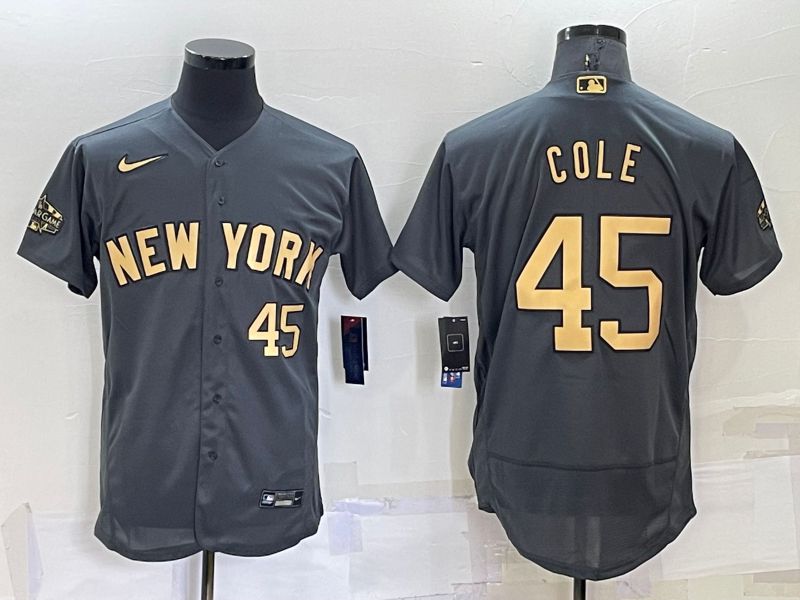 Men New York Yankees #45 Cole Grey 2022 All Star Elite Nike MLB Jersey